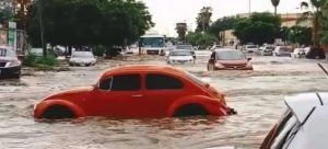Varios daños en Obregón tras lluvias