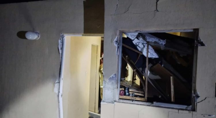 Explota vivienda en Ciudad Obregón