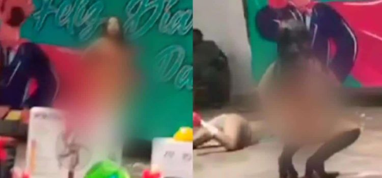 Alcalde festeja el Día del Padre con strippers en Chiapas