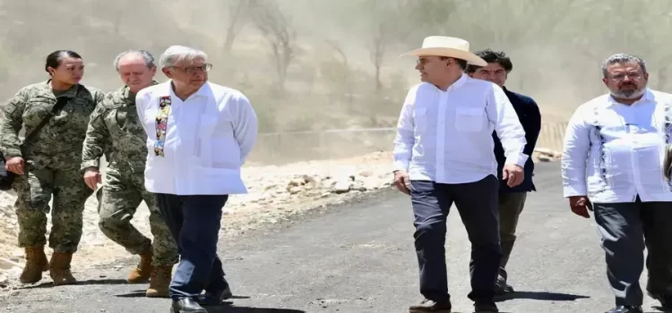 AMLO presumió en Sonora avance de obras a favor del pueblo Yaqui