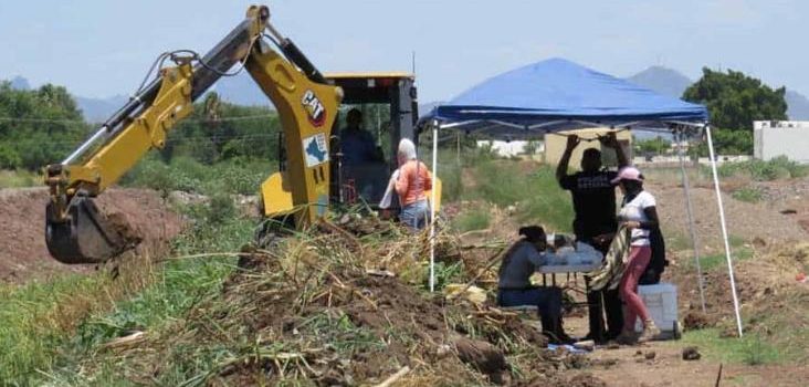 Guerreras Buscadoras encuentran osamenta a espaldas del SAT de Ciudad Obregón