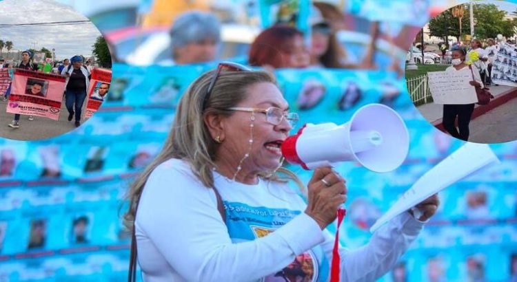 Colectivos, familiares y amigos marchan por desaparecidos en Sonora
