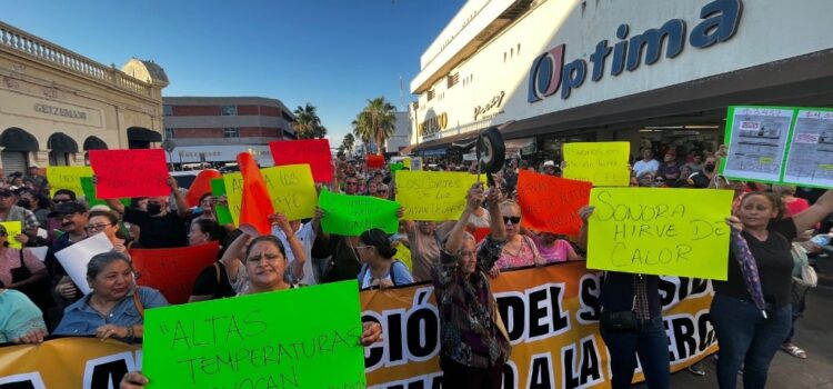 Marchan miles contra cobros excesivos de CFE en Sonora