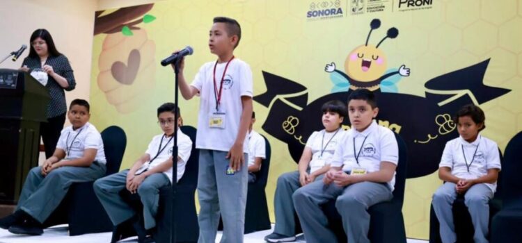 Estudiantes sonorenses clasificados para el concurso nacional de deletreo y ortografía en inglés