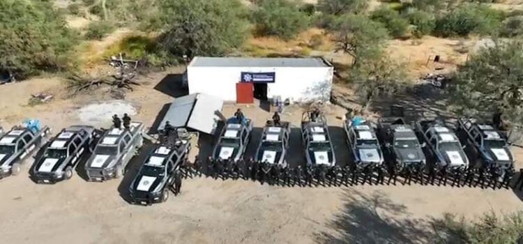 La SSP Sonora ubica y deshabilita antena de radiocomunicación de operación clandestina en La Ciénega