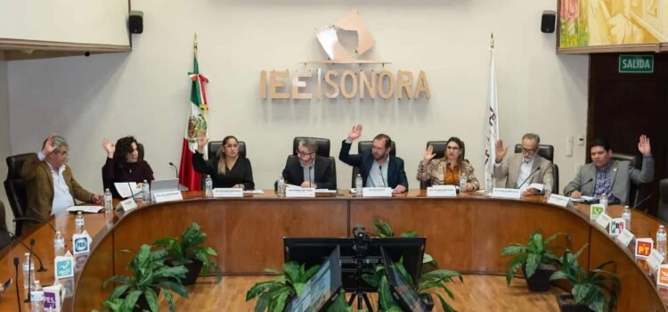 Designa IEEyPC presupuesto para partidos políticos en Sonora