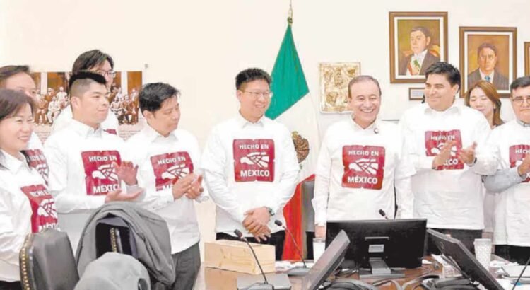 Sostiene el Gobernador encuentro con ejecutivos de empresa taiwanesa