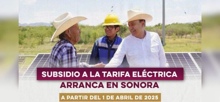 ¡Sonorenses tendrán subsidio para este verano 2025! Firman convenio con CFE
