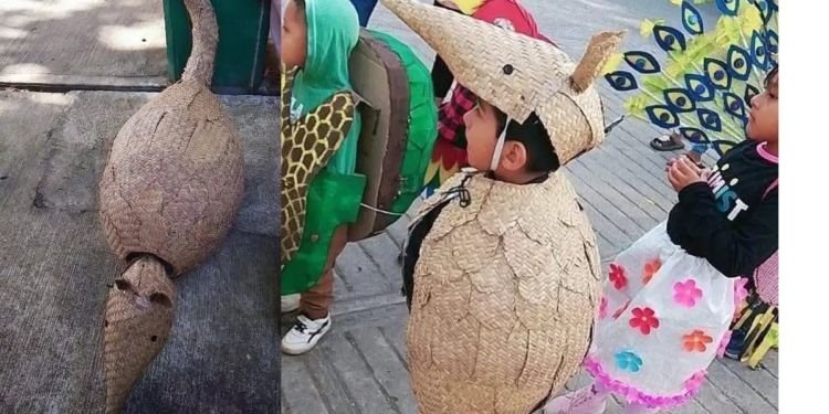 El “niño armadillo” la rompe en redes