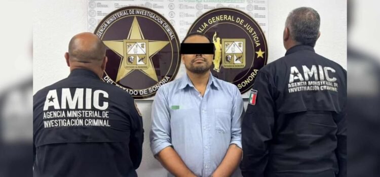 Detienen a expolicía acusado de homicidio en Sonora