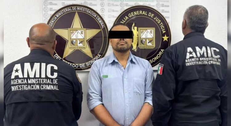 Detienen a expolicía acusado de homicidio en Sonora