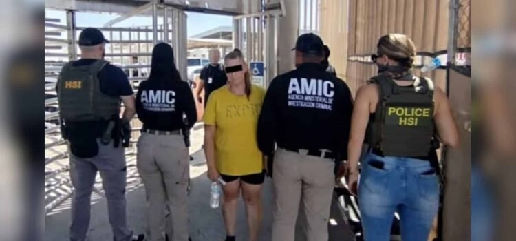 Mujer buscada en Estados Unidos por tráfico de marihuana es detenida en Sonora Mujer buscada en Estados Unidos por tráfico de marihuana es detenida en Sonora