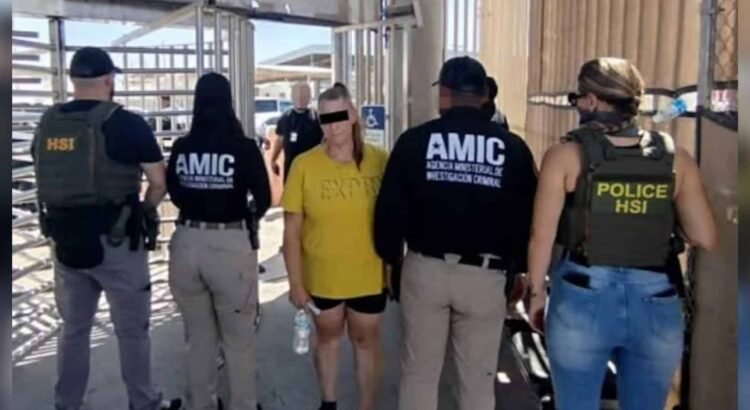 Mujer buscada en Estados Unidos por tráfico de marihuana es detenida en Sonora