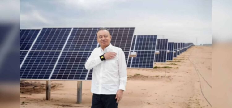 Avanza Gobierno de Sonora en la construcción de planta fotovoltaica