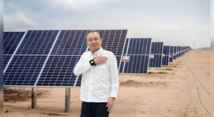 Avanza Gobierno de Sonora en la construcción de planta fotovoltaica