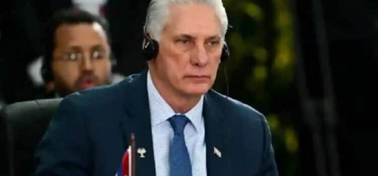 Sanciona Estados Unidos al presidente de Cuba