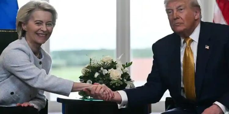 Llegan Estados Unidos y la Unión Europea a acuerdo comercial