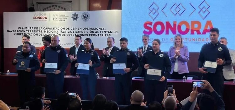 Sonora se convierte en el primer estado en integrar la División de Operaciones Fronterizas