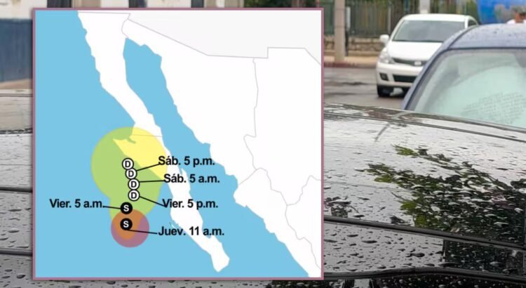 Lorena se degrada a tormenta tropical, pero mantiene riesgos en Sonora