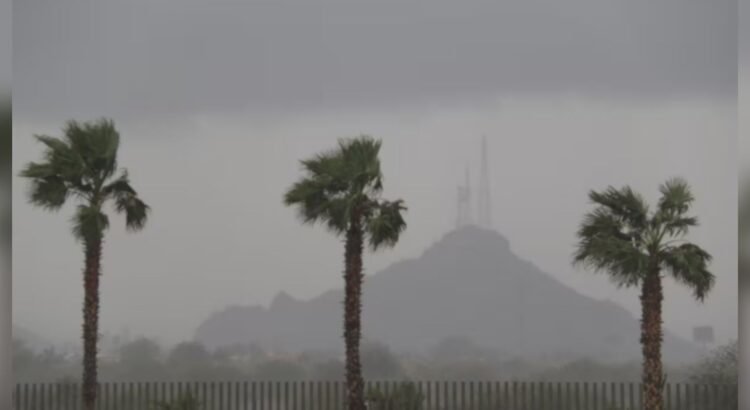 Saldo blanco en Sonora tras intensas lluvias de la tormenta tropical Lorena; autoridades siguen atendiendo las afectaciones